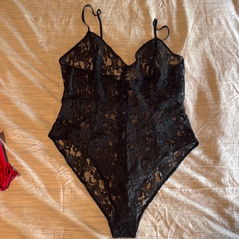 Black Lace Bodysuit